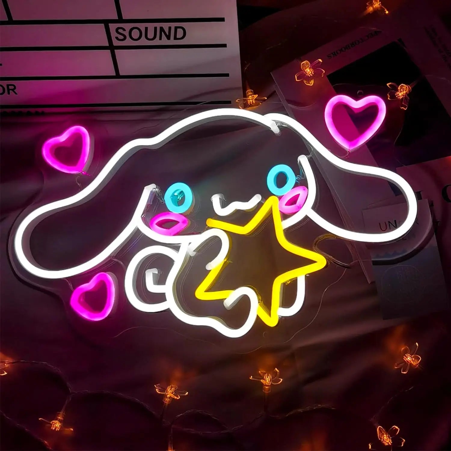 Cinnamoroll Neon Sign β Sweet Glow, Soft Vibes βοΈπ