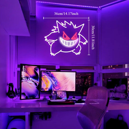 Gengar LED Neon Sign