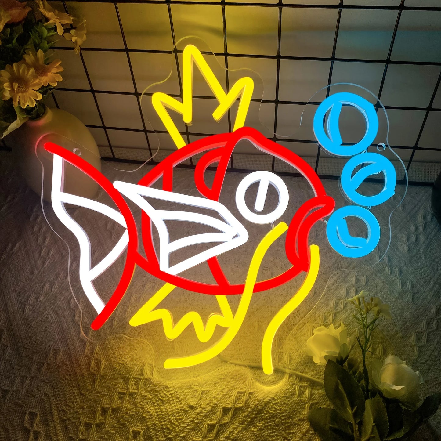 Magikarp Neon Sign – Splash Some Light Into Your Room🐟💧