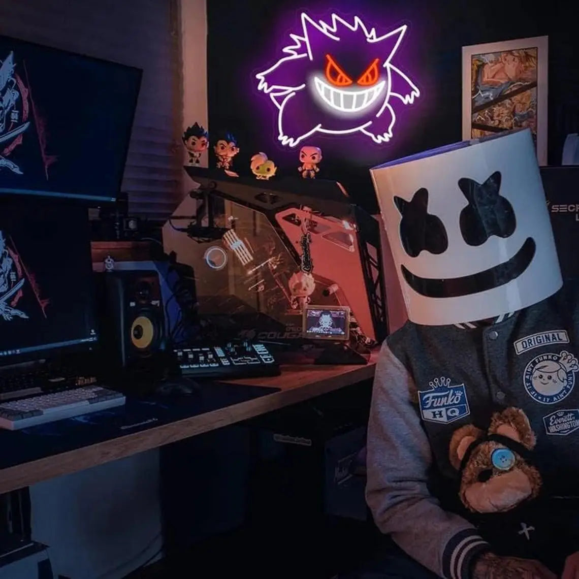 Gengar LED Neon Sign