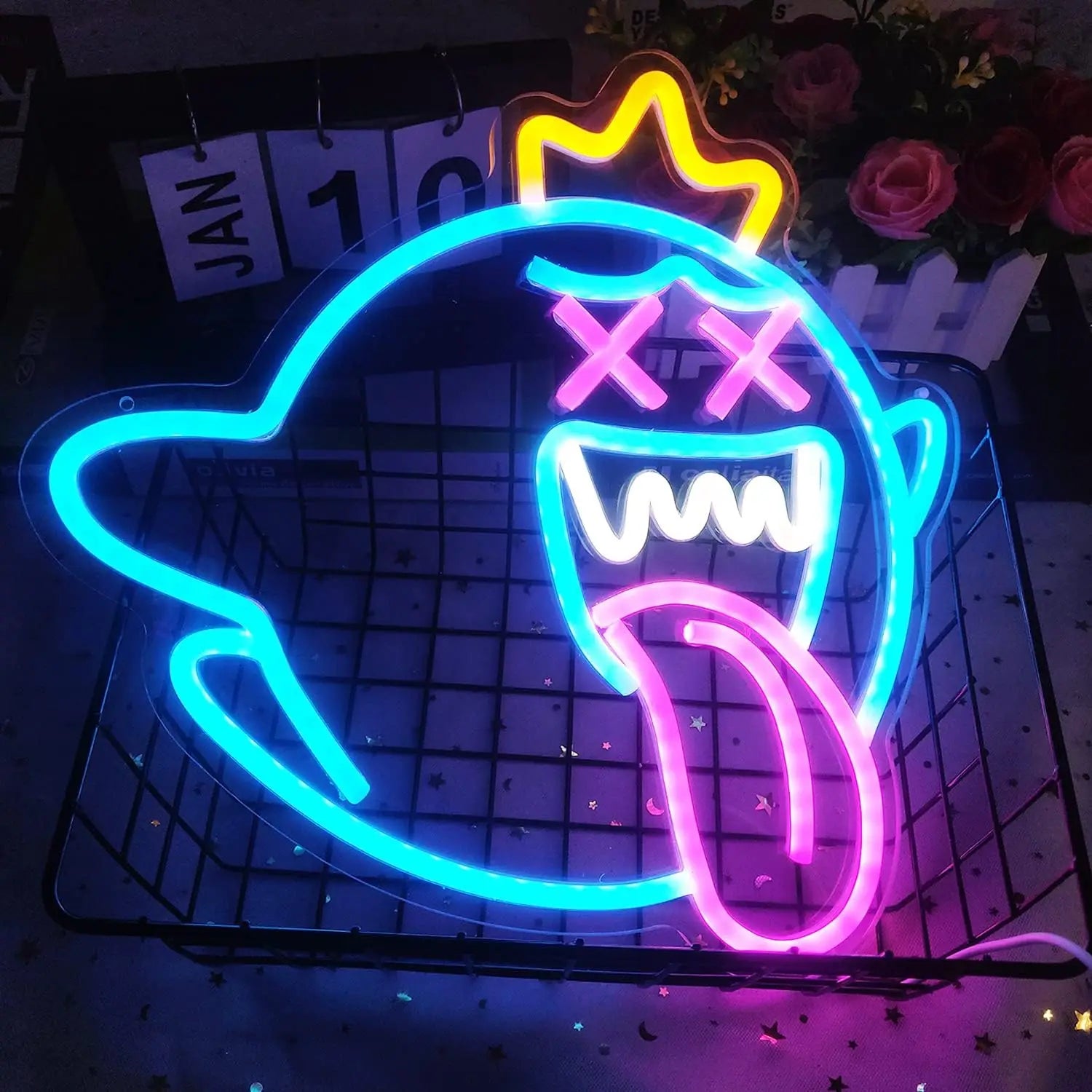 King Boo Neon Sign โ Glow from the Other Side ๐ป๐ก