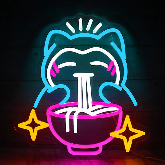 Snorlax Neon Light