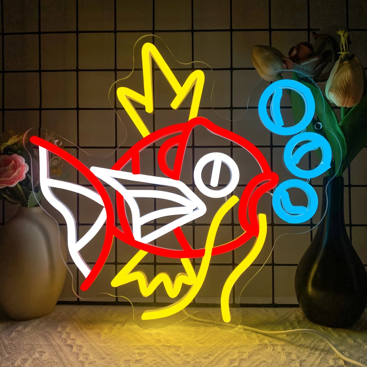 Magikarp Neon Sign – Splash Some Light Into Your Room🐟💧