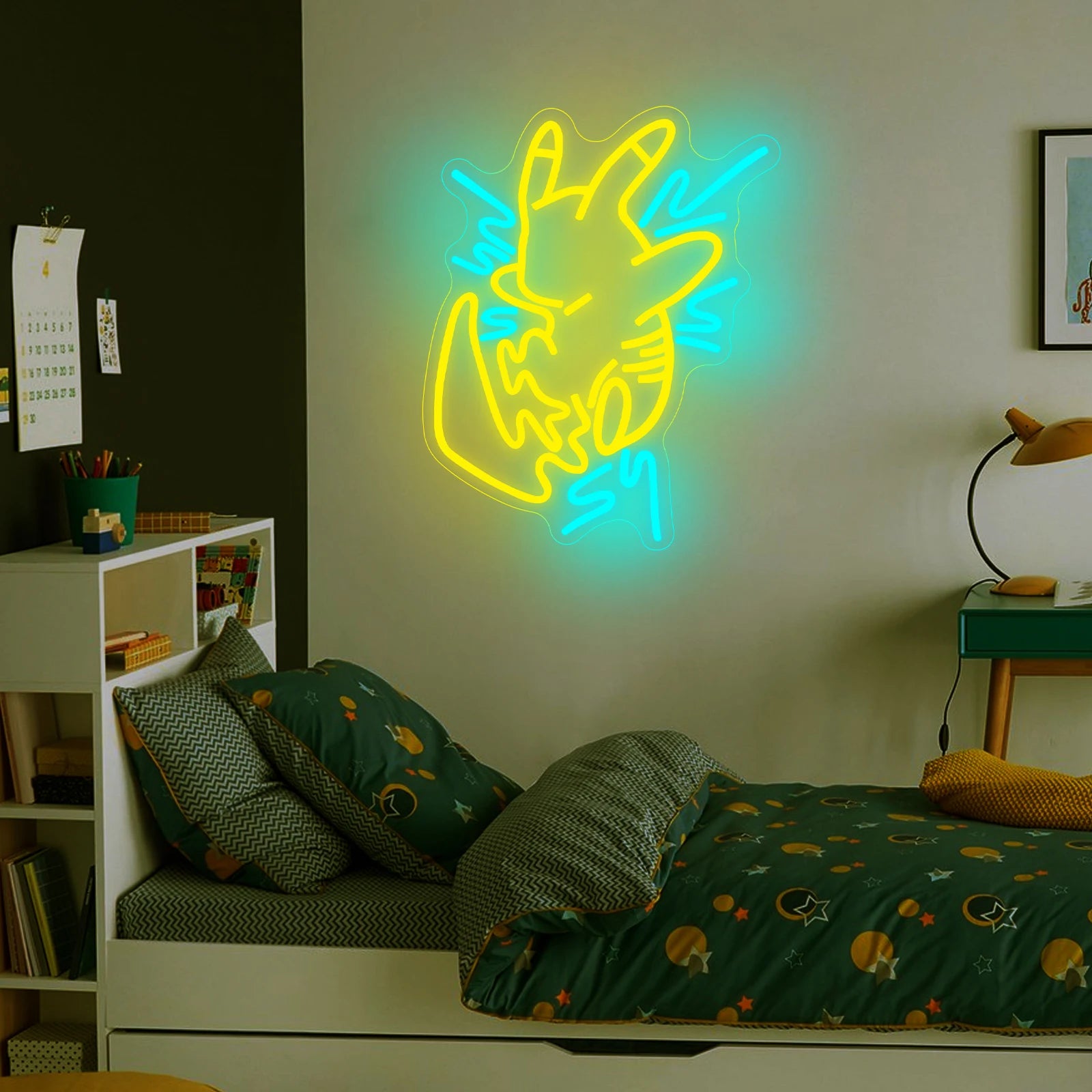 Pikachu Neon Sign – Light Up with Thunderbolt Style ⚡🐭