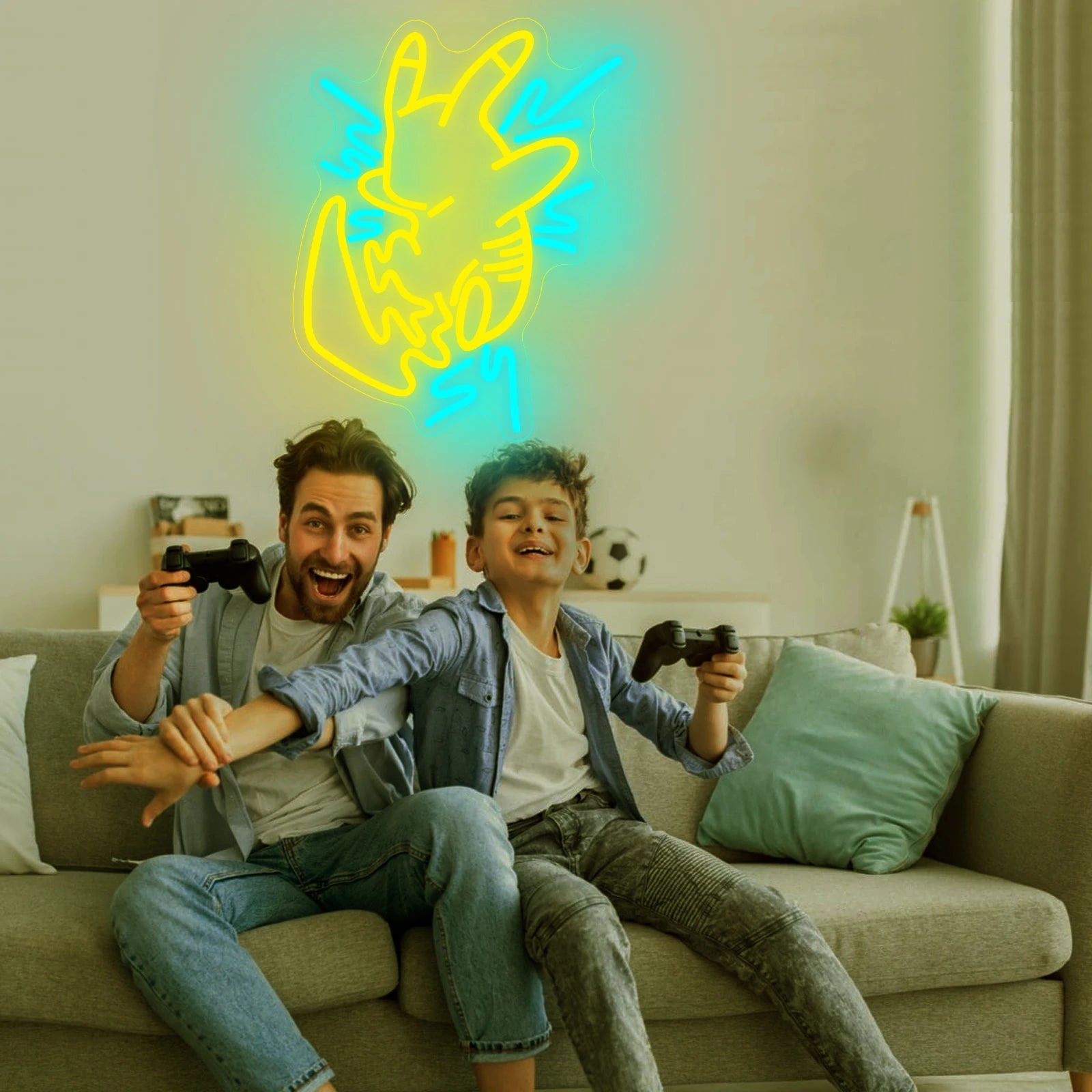 Pikachu Neon Sign – Light Up with Thunderbolt Style ⚡🐭